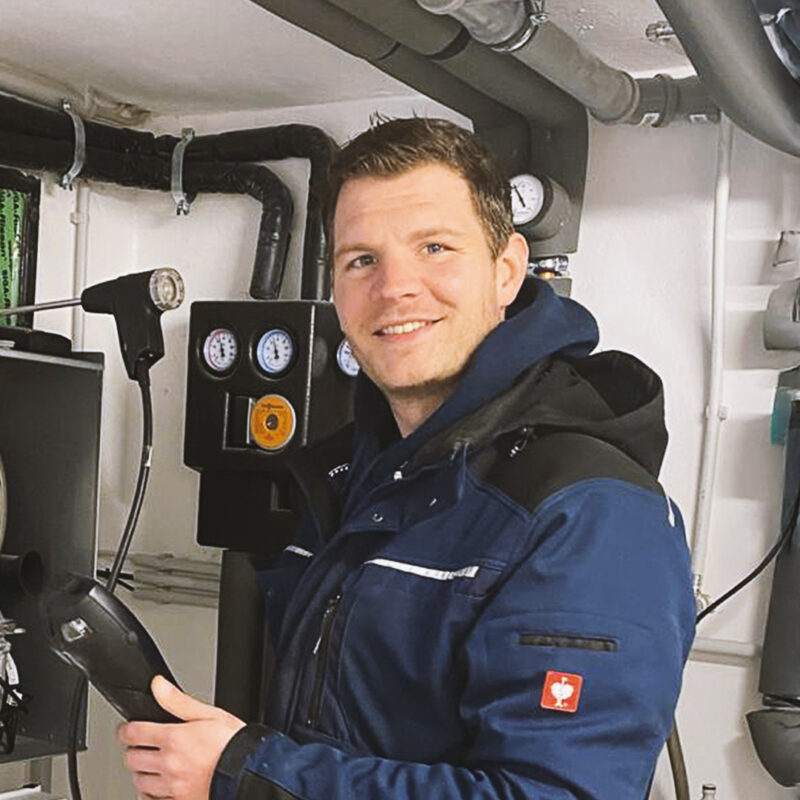 Geschäftsführer und Meister Dominik Schlieper Gebäudetechnik SHK